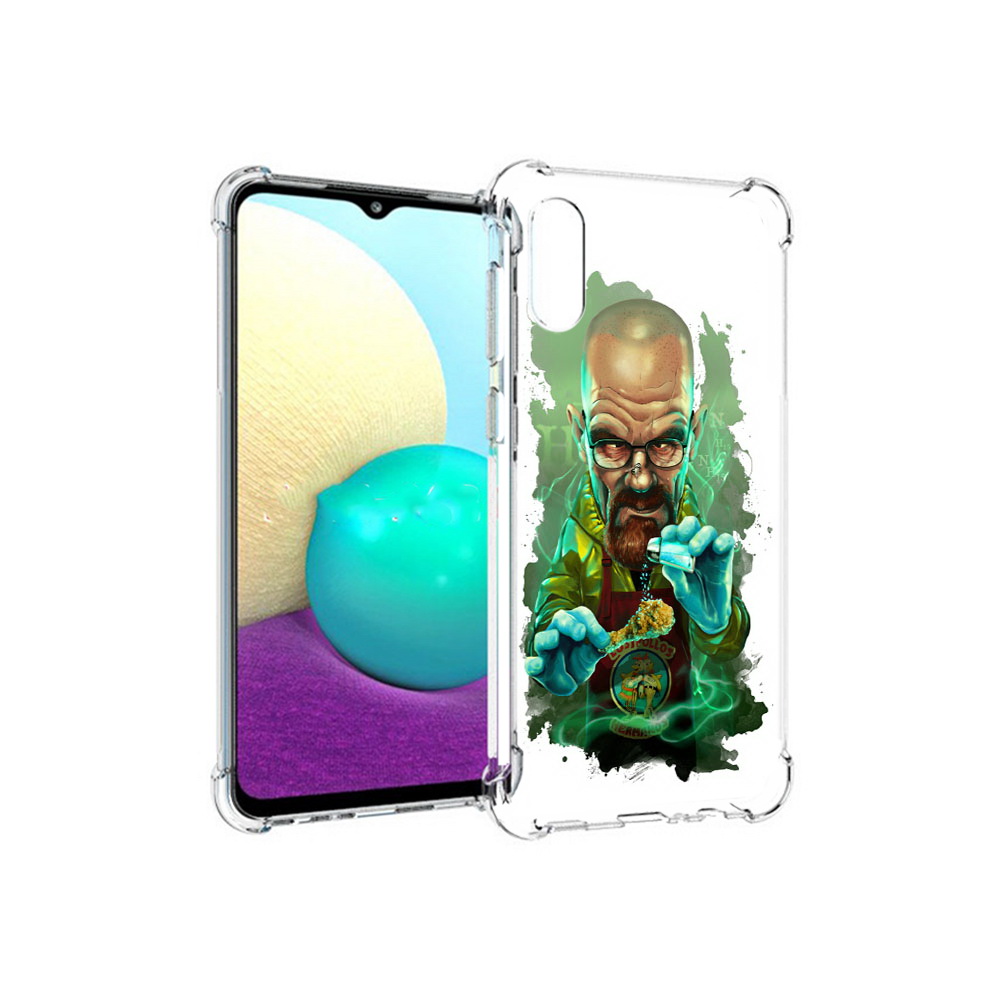 

Чехол MyPads Tocco для Samsung Galaxy M02 повар (PT157689.478.546), Прозрачный, Tocco