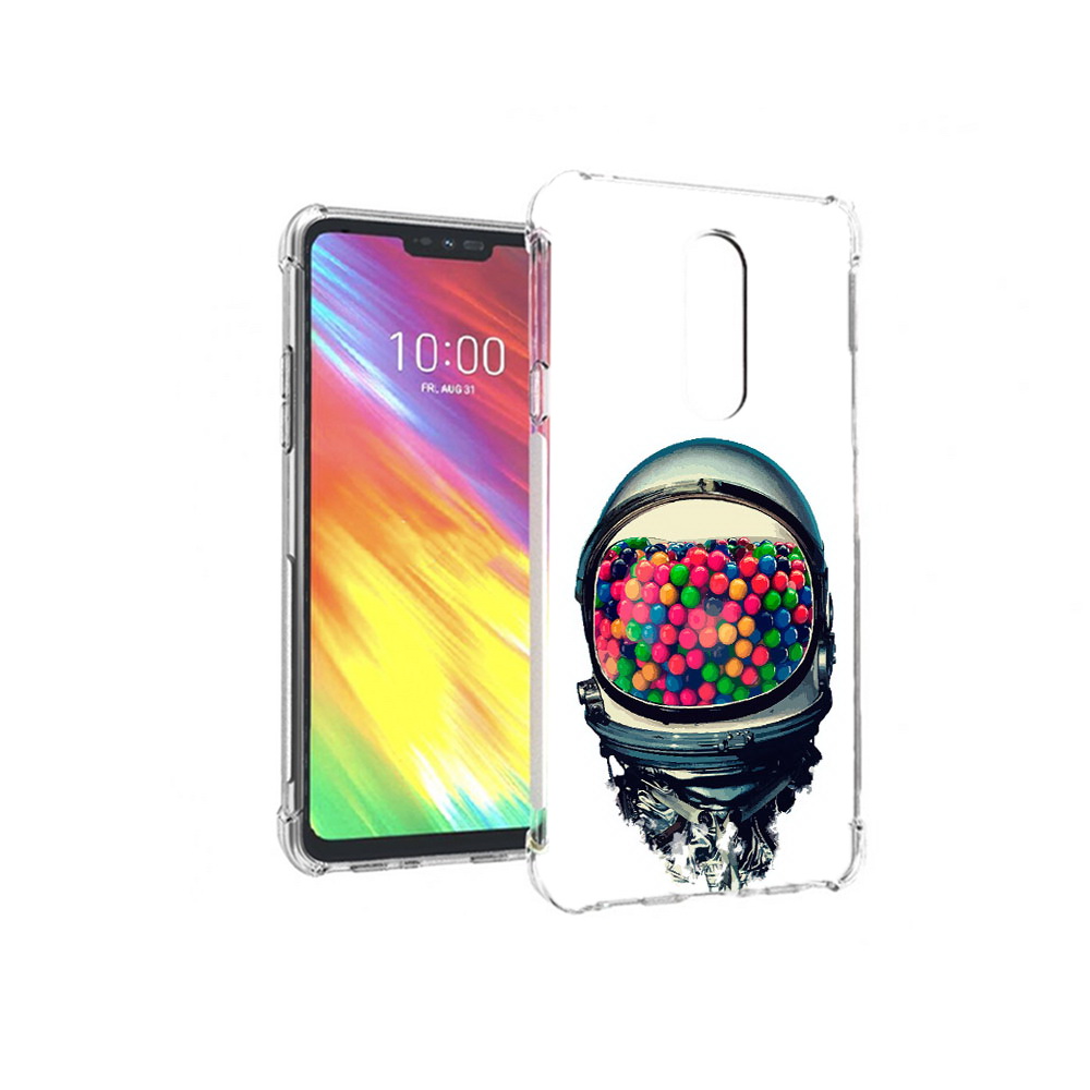 

Чехол MyPads Tocco для LG G7 шлем космонавта (PT124618.72.700), Прозрачный, Tocco
