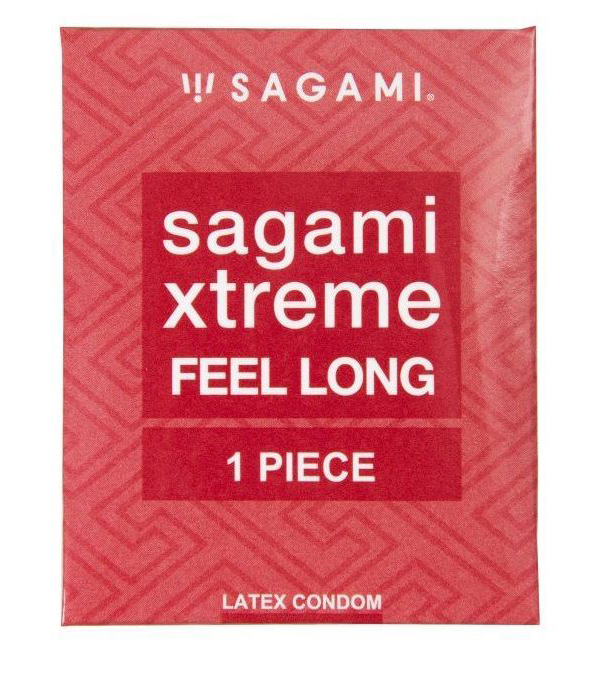 Утолщенный презерватив Sagami Xtreme Feel Long с точками 1 шт. 100054194507 телесный