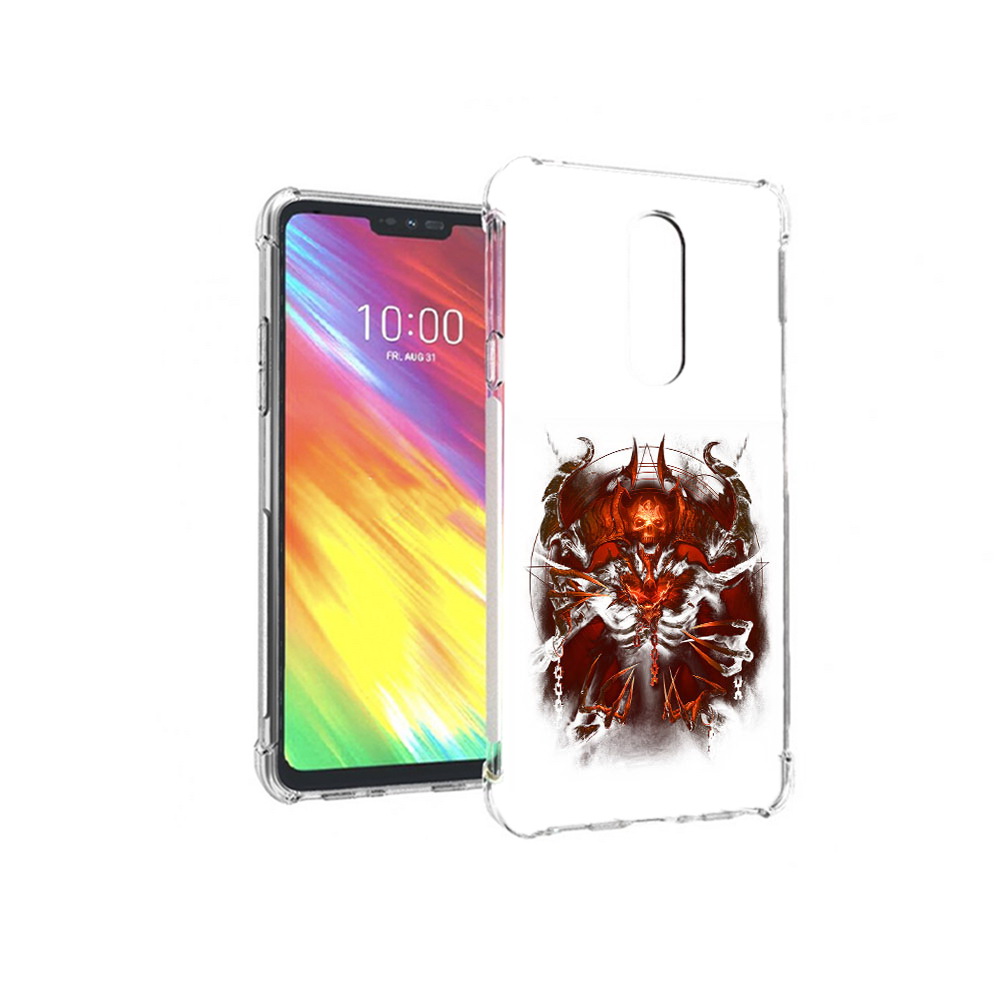 

Чехол MyPads Tocco для LG G7 яркий демон (PT124618.72.708), Прозрачный, Tocco