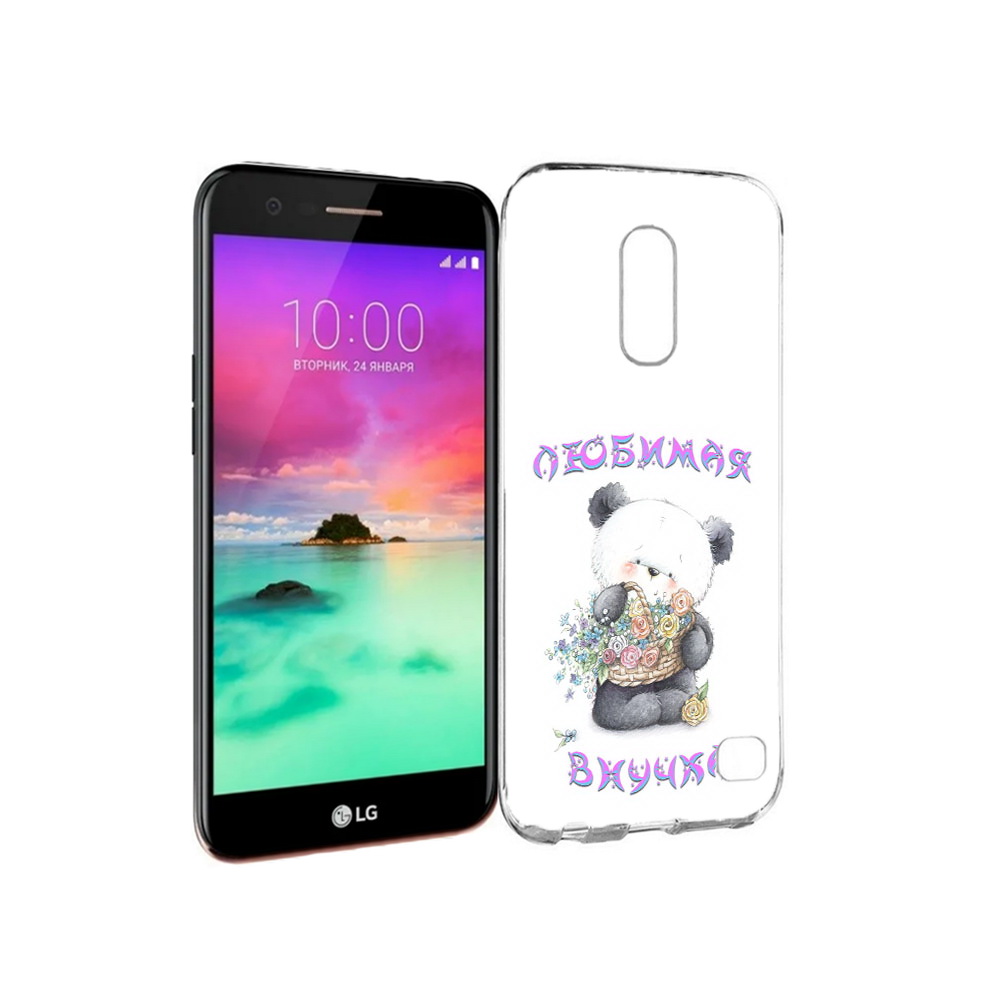 

Чехол MyPads Tocco для LG K10 (2017) Любимая внучка (PT53386.73.110), Прозрачный, Tocco