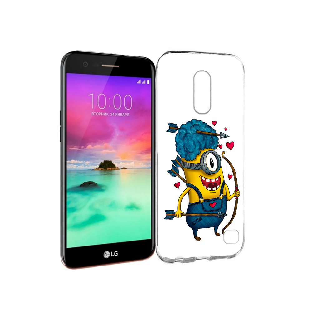 

Чехол MyPads Tocco для LG K10 (2017) Миньон купидон (PT53386.73.117), Прозрачный, Tocco