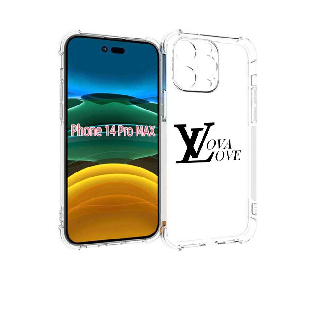 

Чехол MyPads Лова-лове для iPhone 14 Pro Max, Прозрачный, Tocco