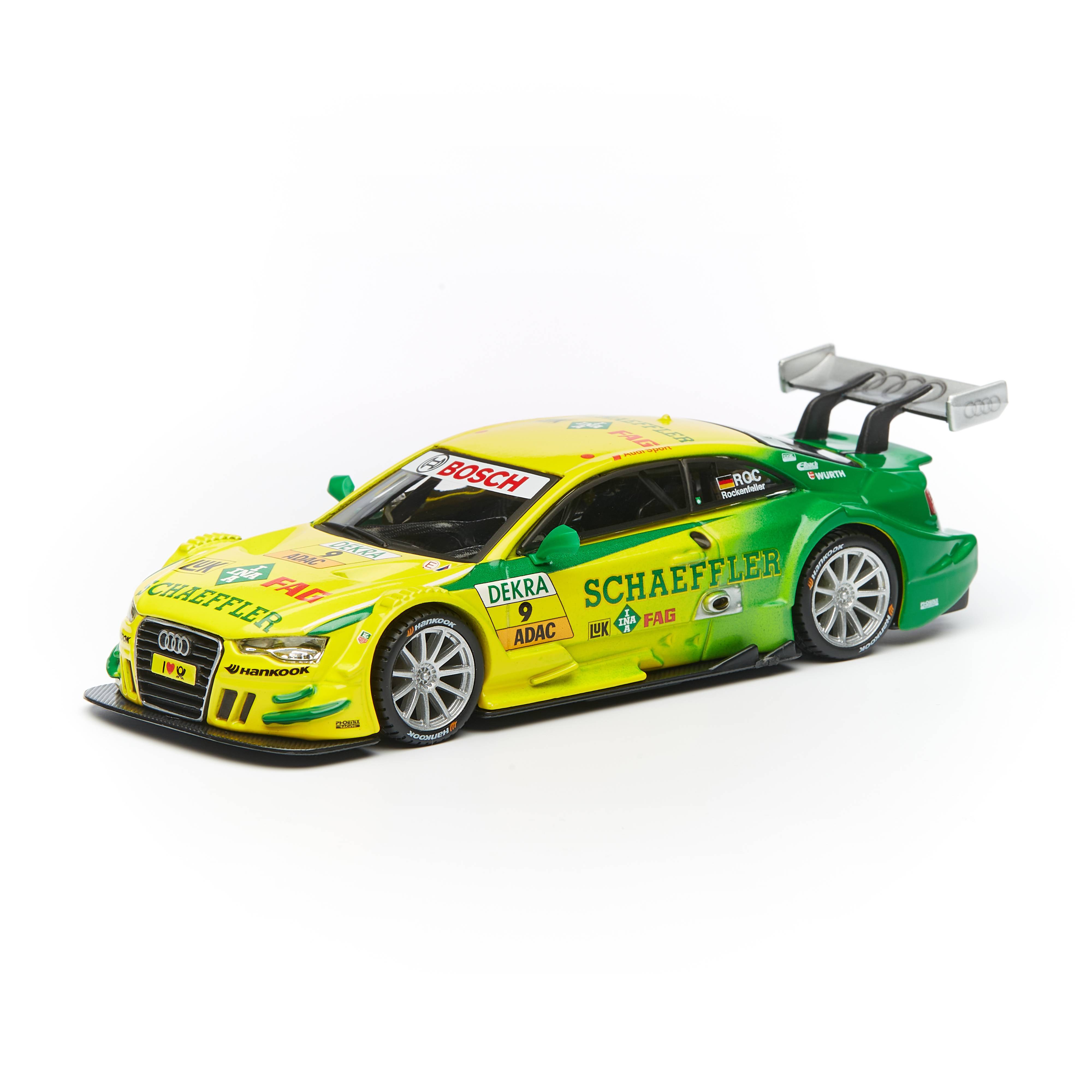 фото Bburago машинка металлическая ралли audi a5 dtm №9 mike rockenfeller, 1:32 18-41153