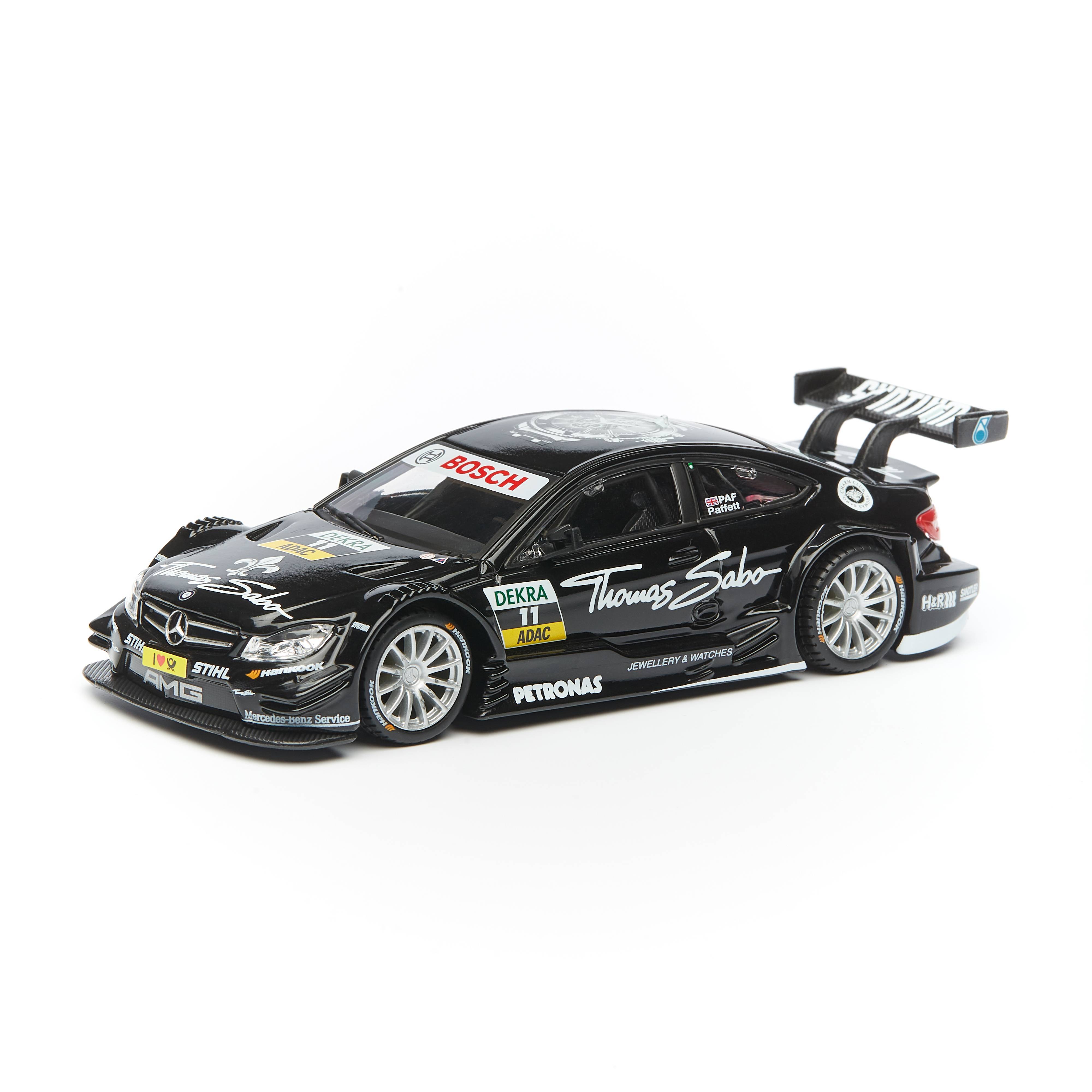 фото Bburago машинка металлическая ралли mercedes amg c-coupe №11 gary paffett, 1:32 18-41155