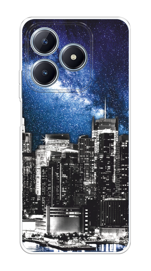 

Чехол Homey на Realme C63 "Космический Нью-Йорк", Синий;серый, 2517350-1