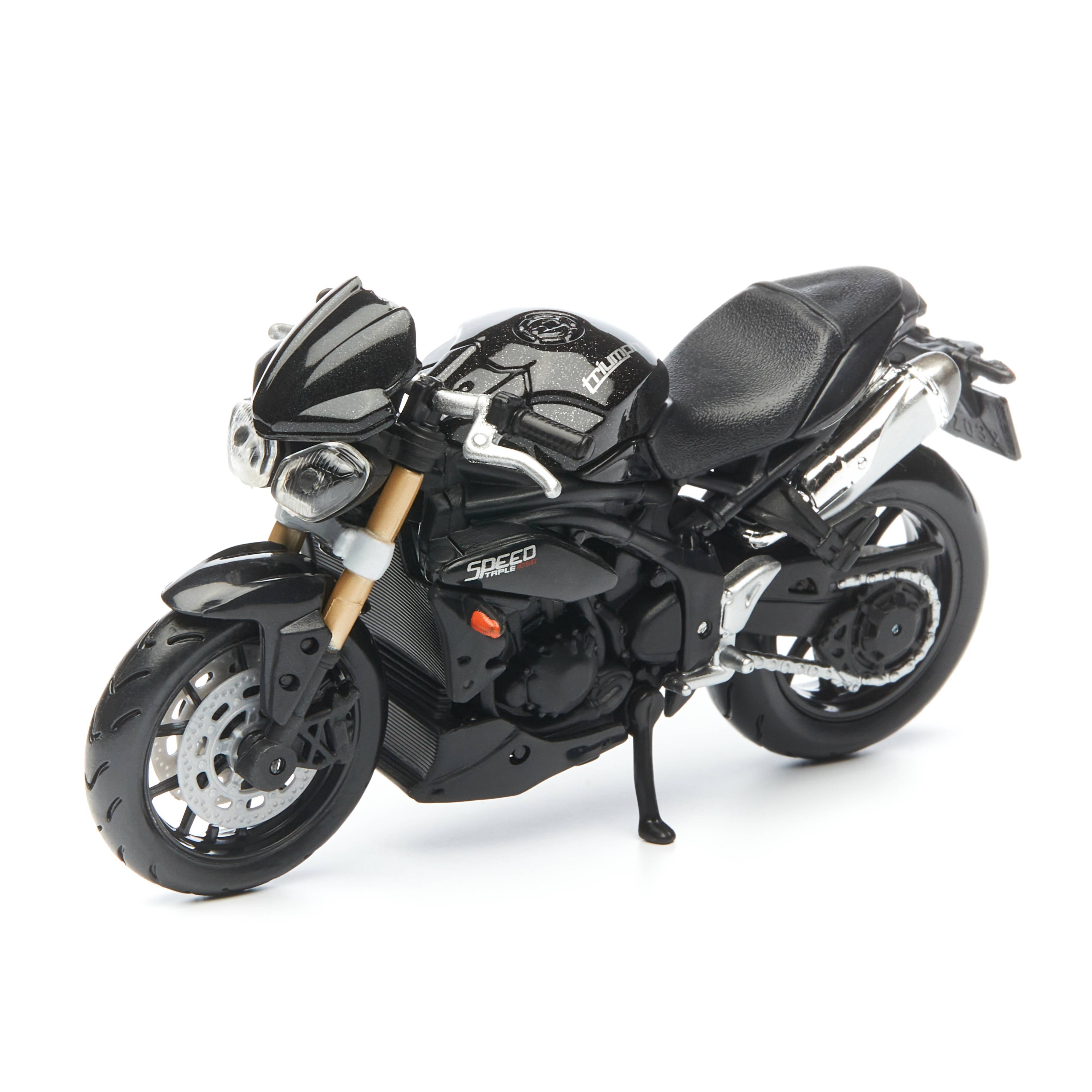 Bburago Коллекционный мотоцикл 1:18 CYCLE TRIUMPH Speed Triple 2011 18-51030/18-51000/16 мотоцикл коллекционный bburago 1 18 cycle xdiavel s ducati