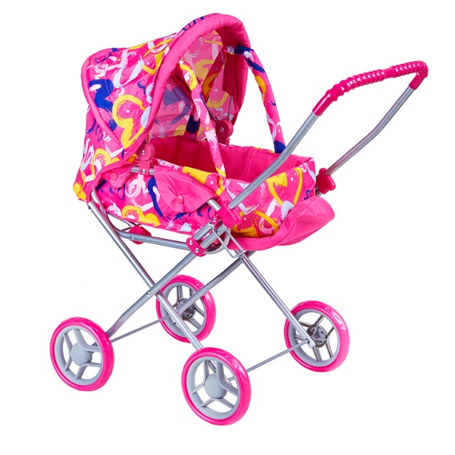 

Коляска для кукол прогулочная Buggy Boom Mixy 8029-M2013 с люлькой-переноской и козырьком