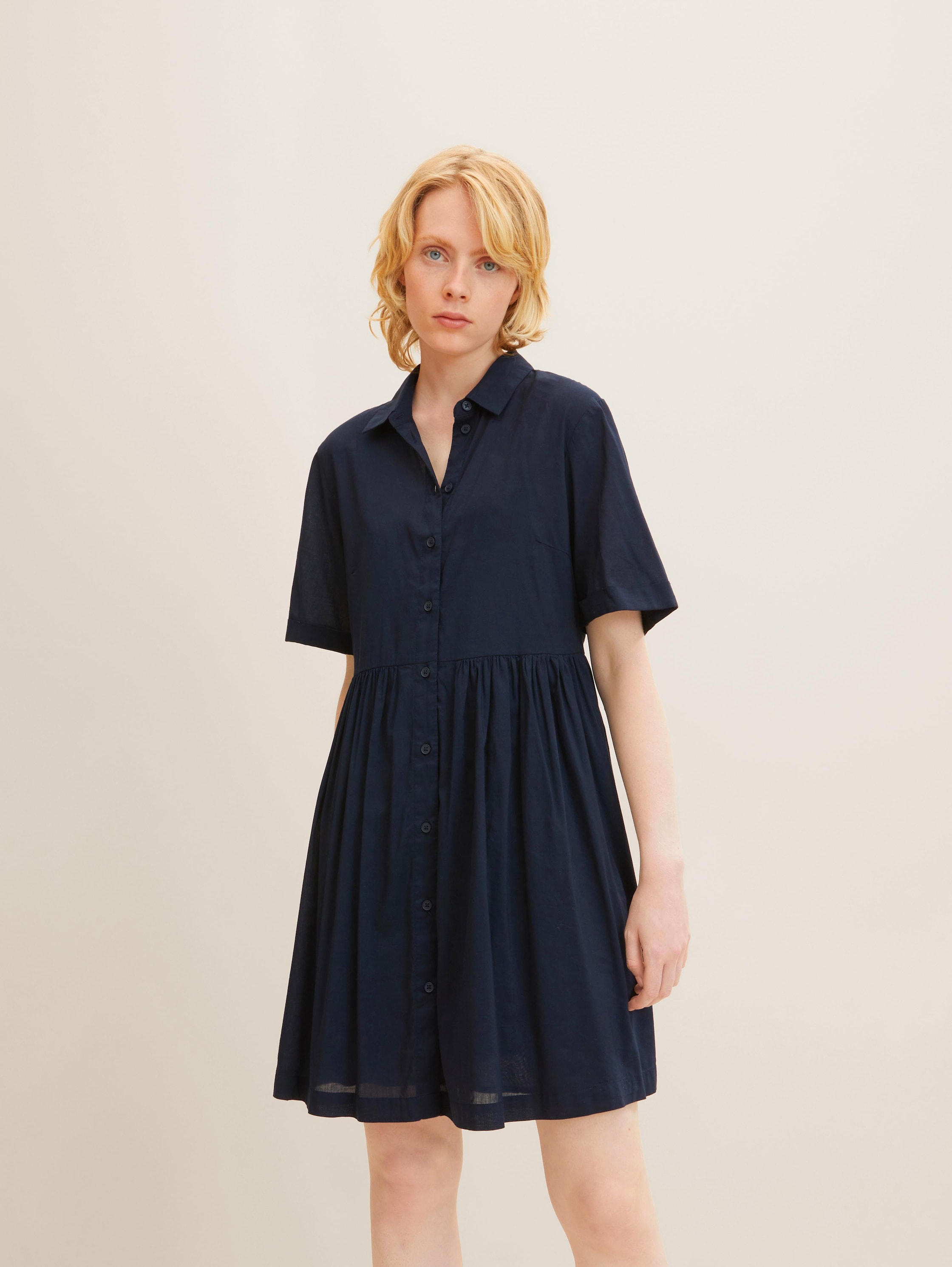 

Платье женское TOM TAILOR 1032819 синее XL, 1032819