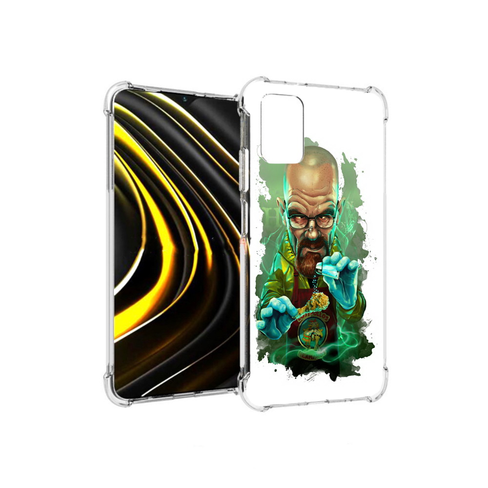 

Чехол MyPads Tocco для Xiaomi Poco M3 повар (PT156204.280.546), Прозрачный, Tocco