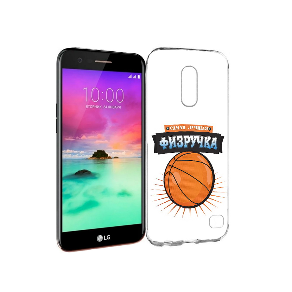 

Чехол MyPads Tocco для LG K10 (2017) Самая лучшая физручка (PT53386.73.153), Прозрачный, Tocco