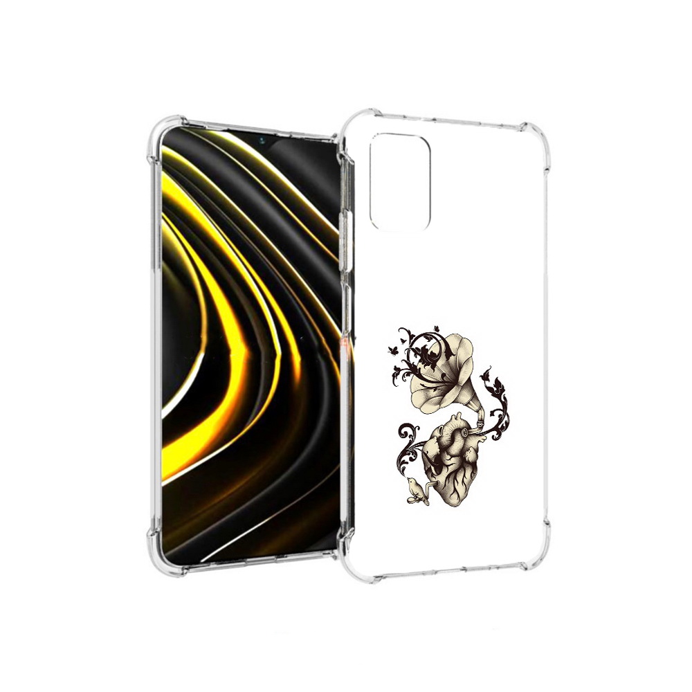 

Чехол MyPads Tocco для Xiaomi Poco M3 Граммофон (PT156204.280.55), Прозрачный, Tocco
