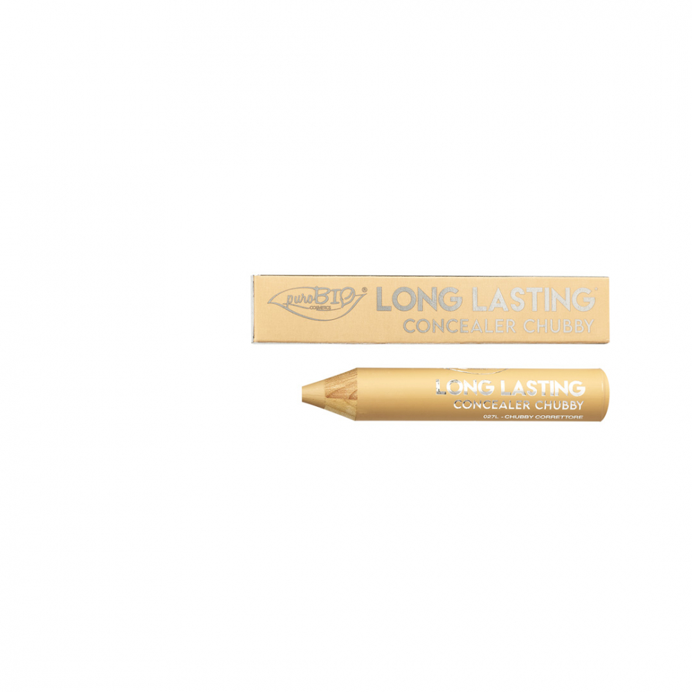 Консилер PuroBio Chubby Long Lasting цвет 027L Персиково-бежевый 33 г набор столовых приборов на 1 персону 3 предмета пластик вилка ложка нож светло бежевый 221135225 01