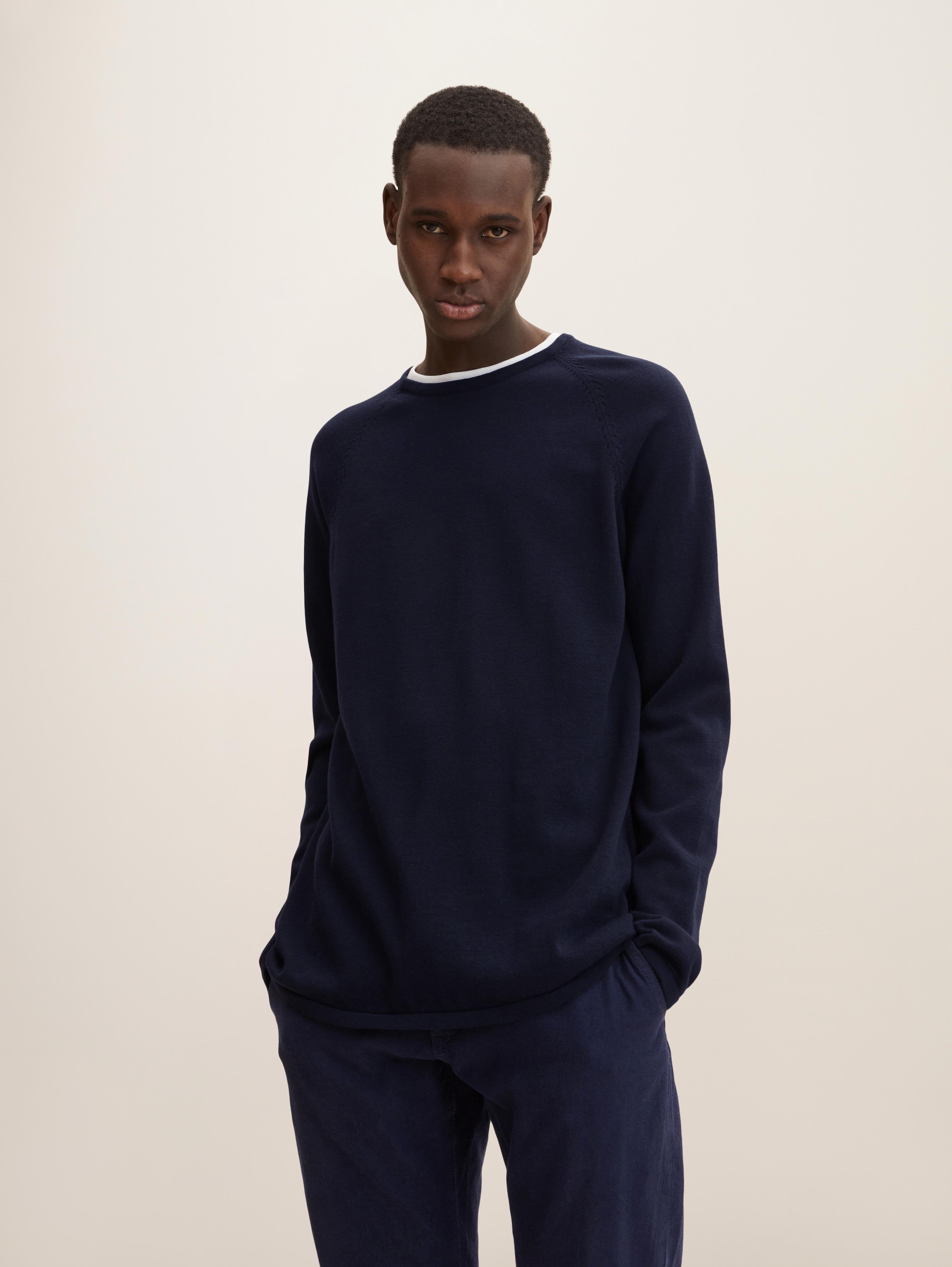 

Джемпер мужской TOM TAILOR 1033335 синий 2XL, 1033335
