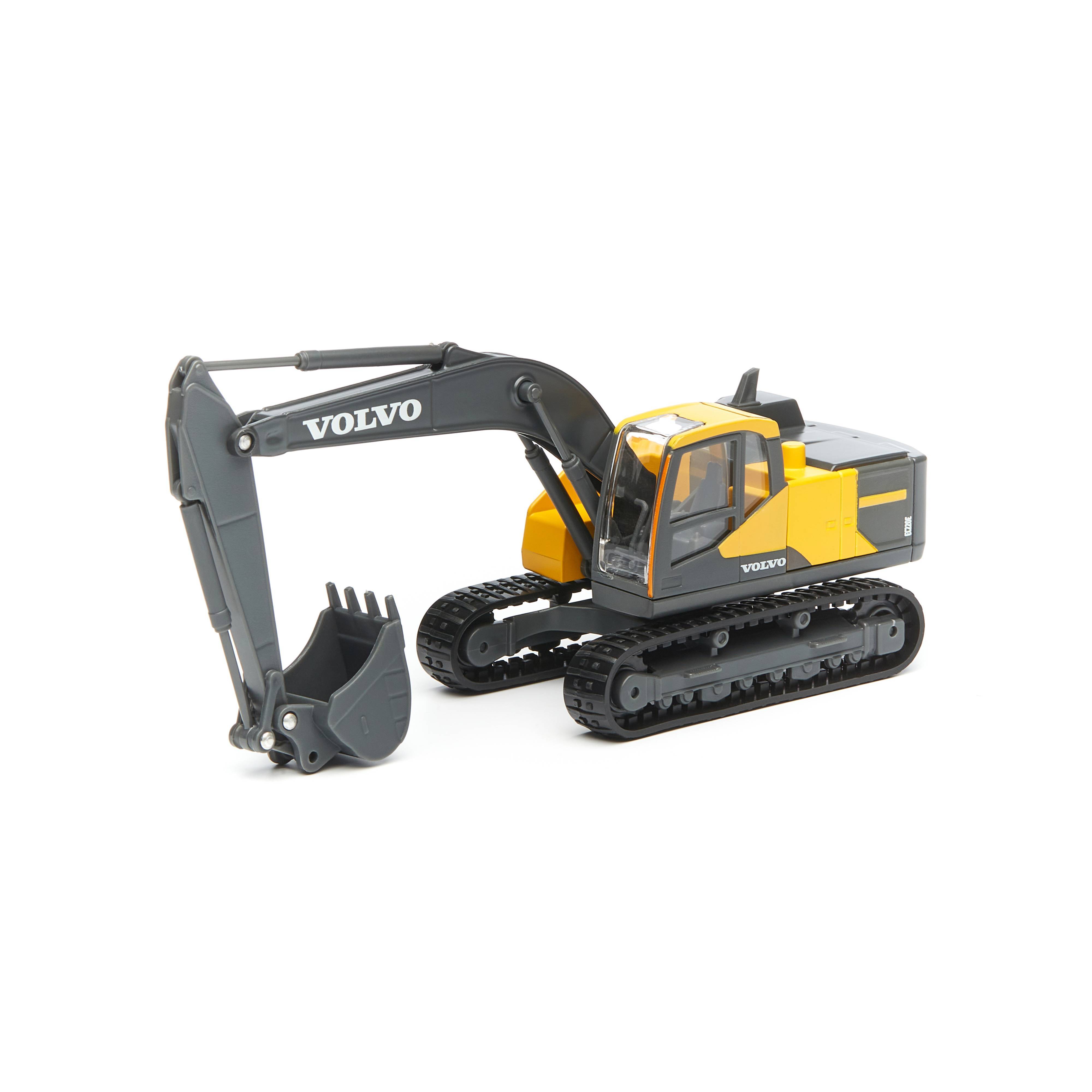 фото Bburago коллекционный экскаватор volvo ec220e excavator, 1:50 18-32080/2