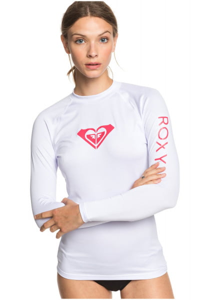 

Лонгслив женский Roxy ERJWR03464 белый 40, ERJWR03464