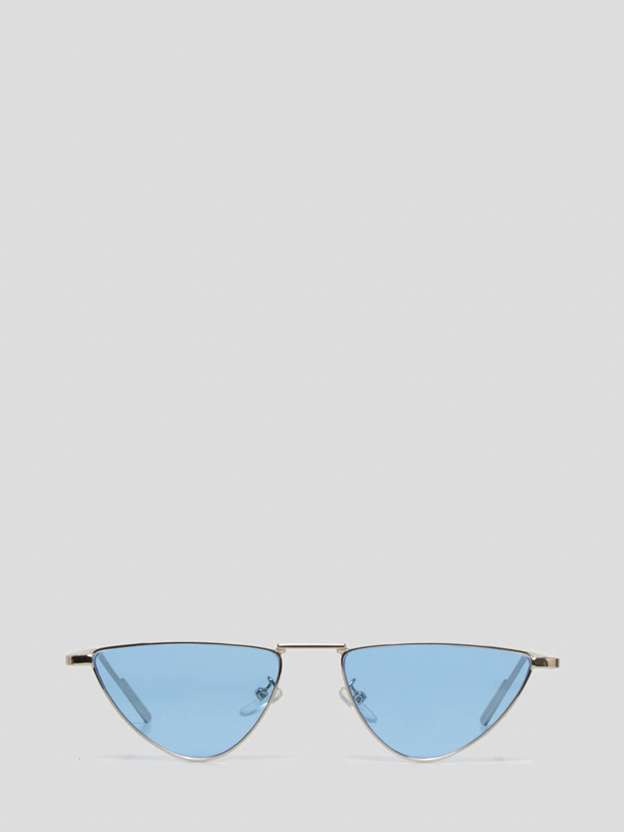 Солнцезащитные очки унисекс Vitacci EV23008-2 голубые