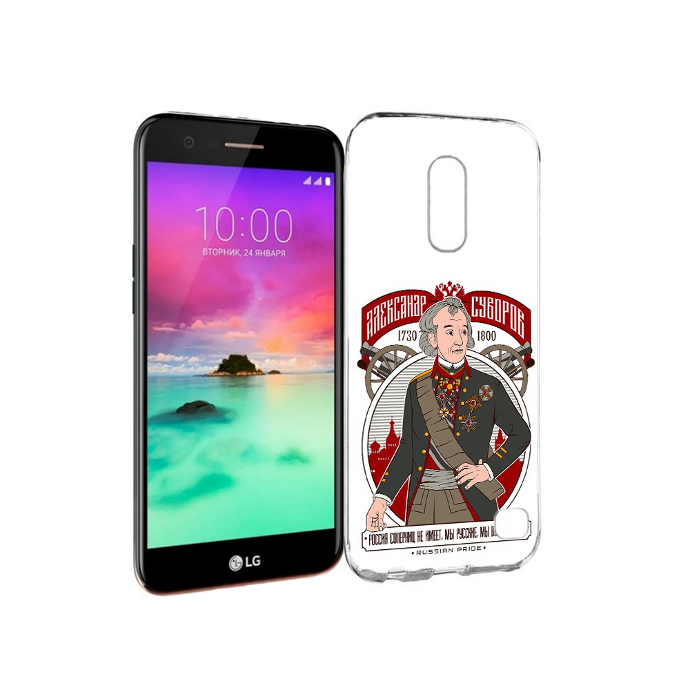 

Чехол MyPads Tocco для LG K10 (2017) Суворов (PT53386.73.164), Прозрачный, Tocco