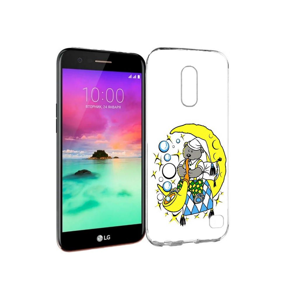 

Чехол MyPads Tocco для LG K10 (2017) Сырная луна (PT53386.73.167), Прозрачный, Tocco