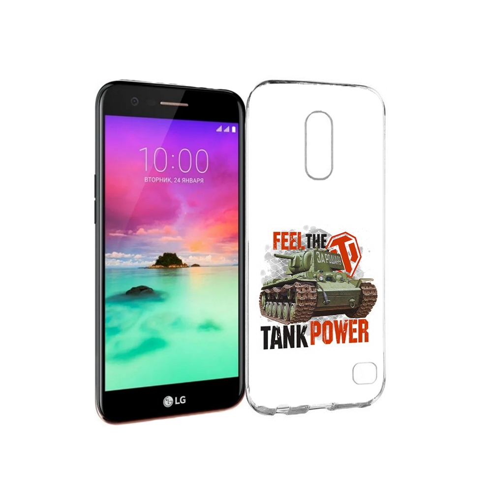 

Чехол MyPads Tocco для LG K10 (2017) Танк (PT53386.73.169), Прозрачный, Tocco