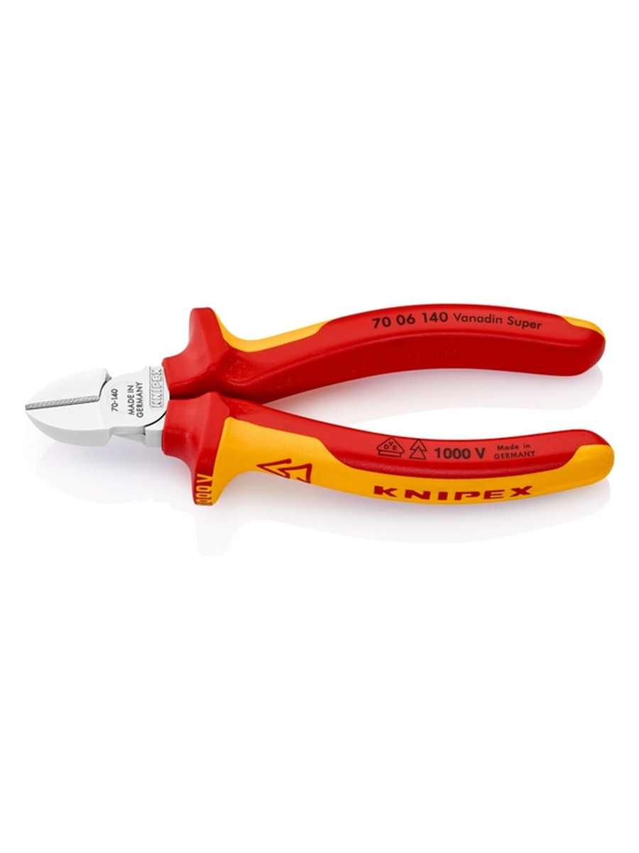 

бокорезы Knipex KN-7006140 140, Кусачки боковые диэлектрика