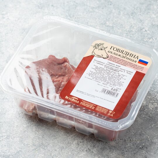 

Филей говяжий ВкусВилл охлажденный +-500 г