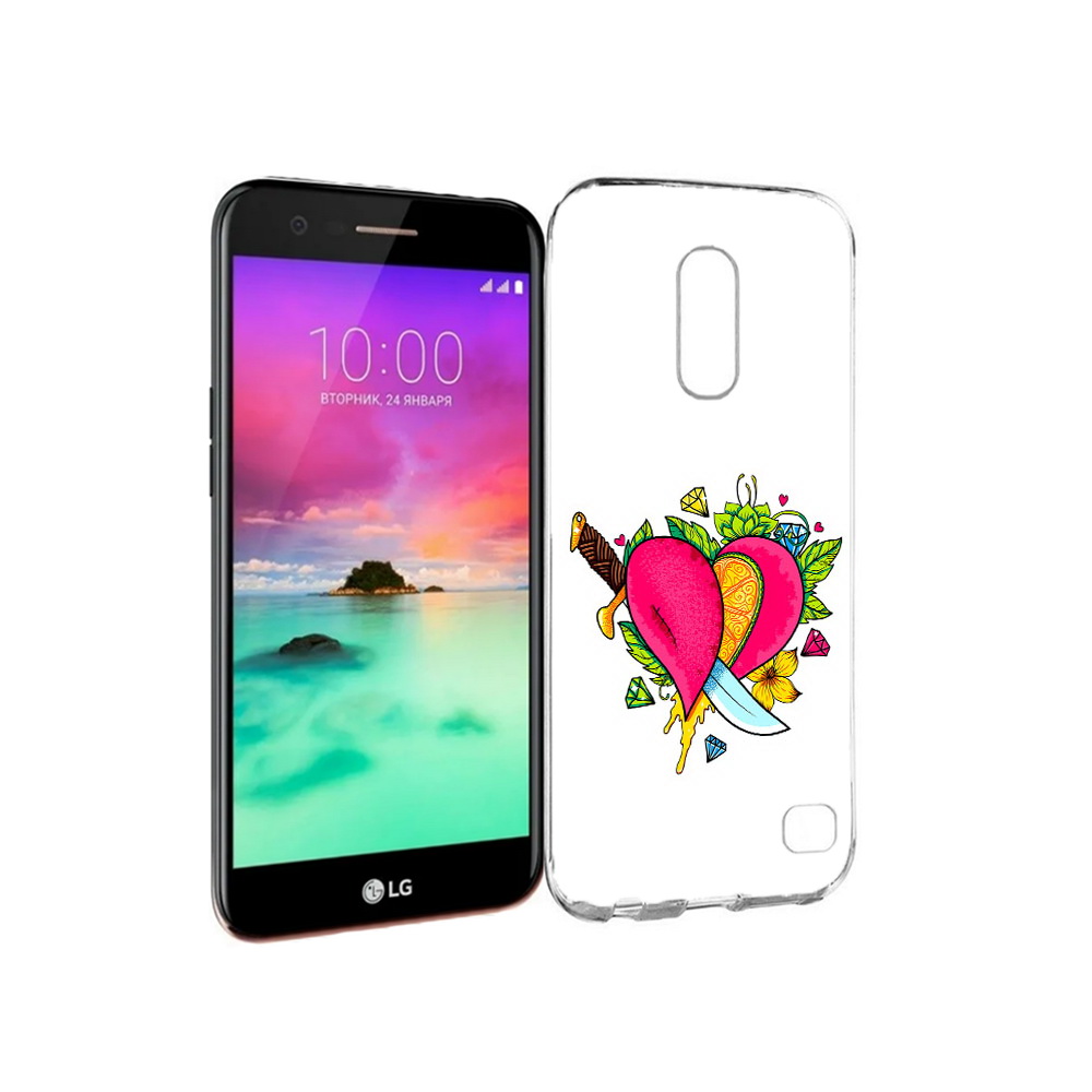 

Чехол MyPads Tocco для LG K10 (2017) Фруктовое сердце (PT53386.73.188), Прозрачный, Tocco