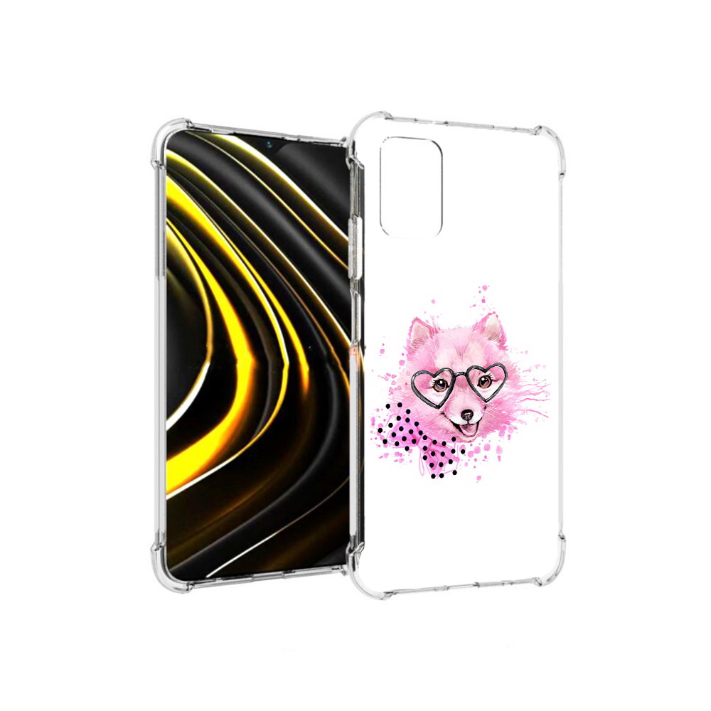 

Чехол MyPads Tocco для Xiaomi Poco M3 розовый волченок (PT156204.280.585), Прозрачный, Tocco