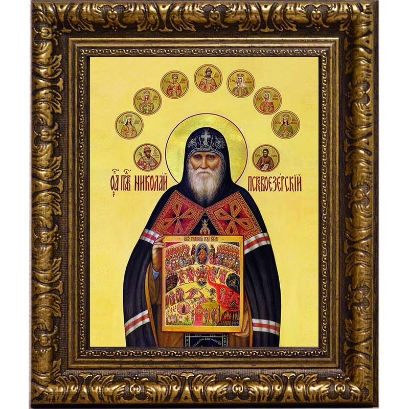 

Николай Гурьянов (Псковоезерский) протоиерей. Икона на холсте.