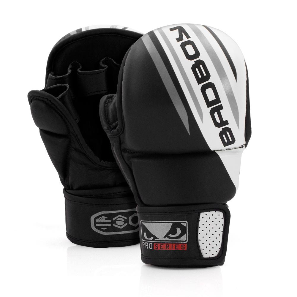 Перчатки для MMA Bad Boy Pro Series Advanced Safety Gloves-Black/White (S/M)