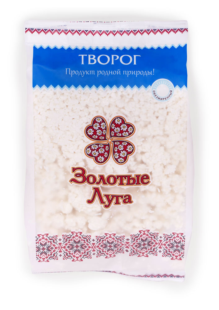 

Творог Золотые луга обезжиренный 350 г