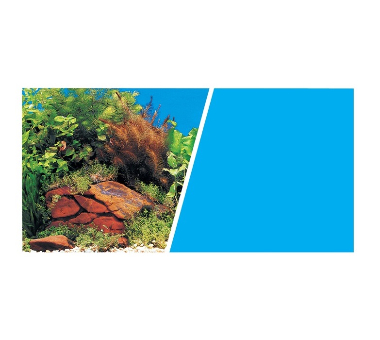 Фон для аквариума Hagen Скалистый/скалисто-растительный, 30x750 см