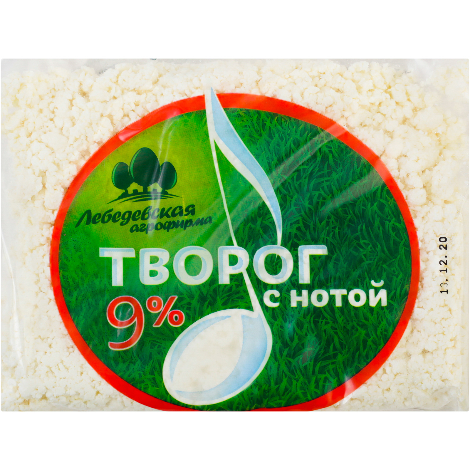 фото Творог лебедевская агрофирма 9% бзмж 400 г