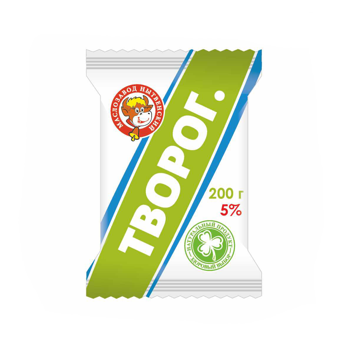 

Творог Маслозавод Нытвенский ГОСТ 5% бзмж 200 г