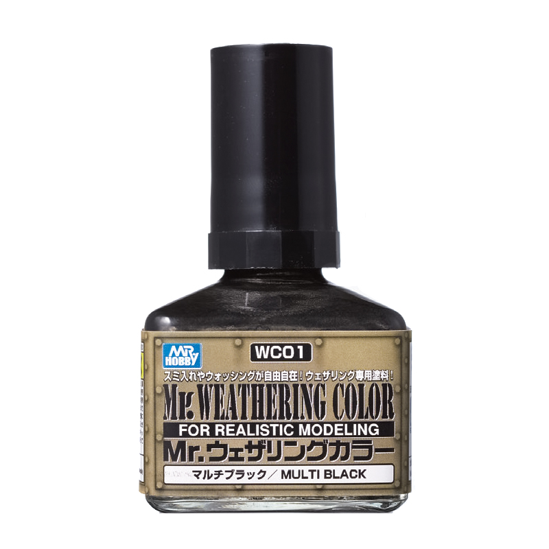 

Смывка Gunze Sangyo MR.WEATHERING Color - Multi Black WC01