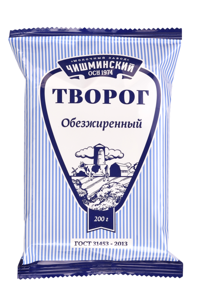 

Творог Молочный завод Чишминский 1,8% 200 г