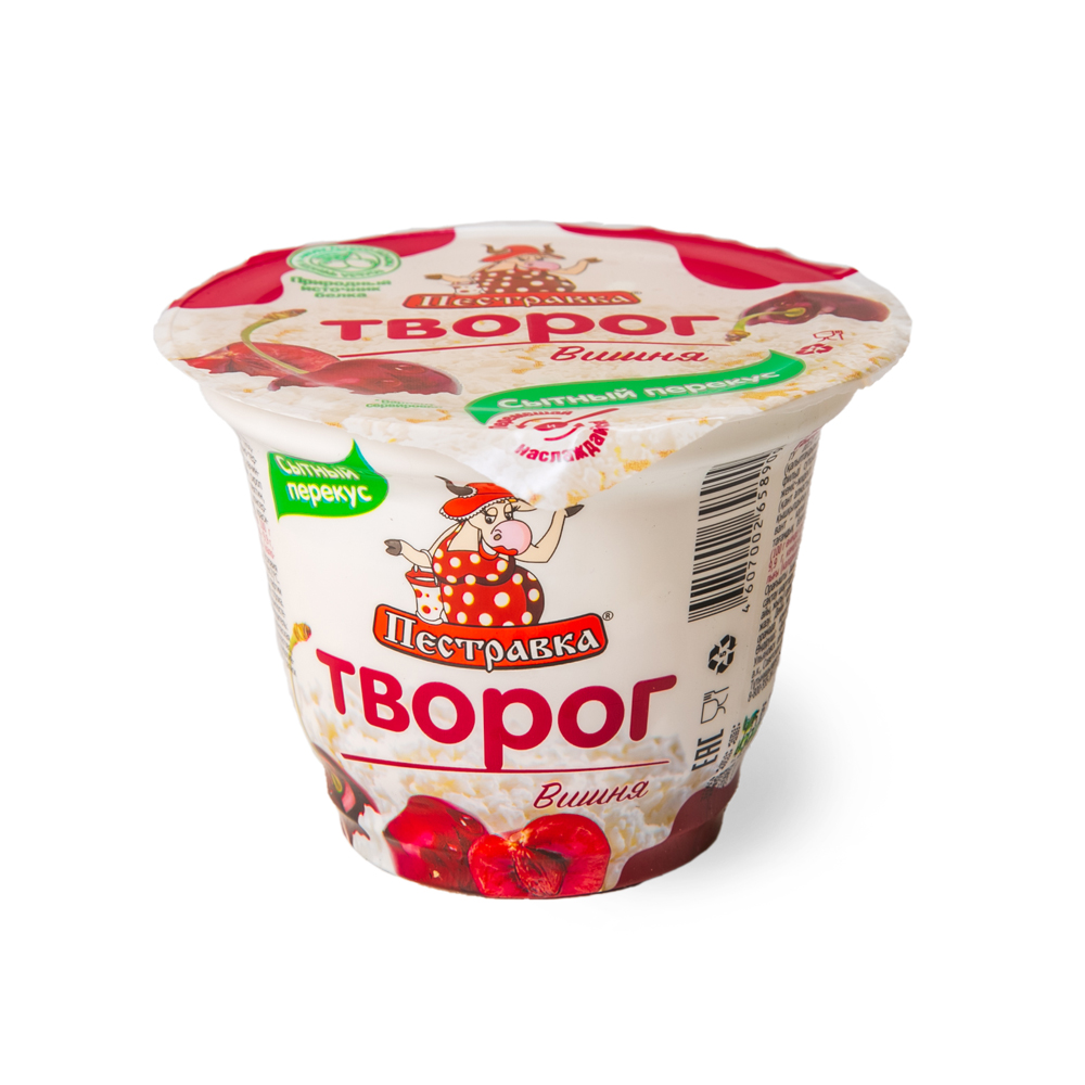 

Творог мягкий Пестравка Вишня 0,4% 120 г