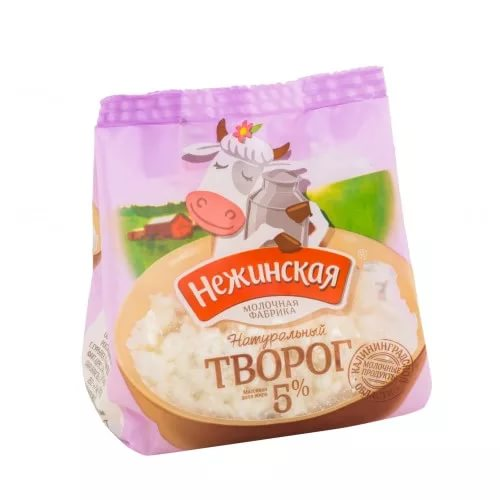 

Творог Нежинская 9% бзмж 200 г