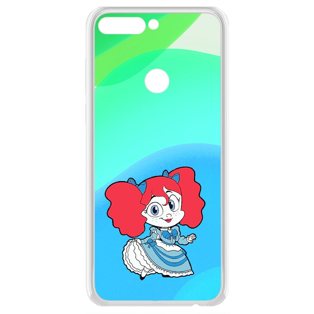 

Чехол-накладка Krutoff Clear Case Хаги Ваги - Кукла Поппи для Huawei Y7 2018