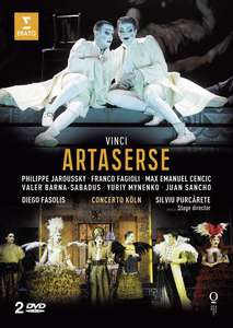 

Vinci: Artaserse Philippe Jaroussky - Max Emanuel Cencic (2 DVD), Vinci: Artaserse Philippe Jaroussky - Max Emanuel Cencic