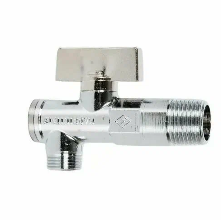 

Кран угловой с фильтром Bugatti Minnesota 1/2" - 3/8", Н/Н, 9 шт., Серебристый