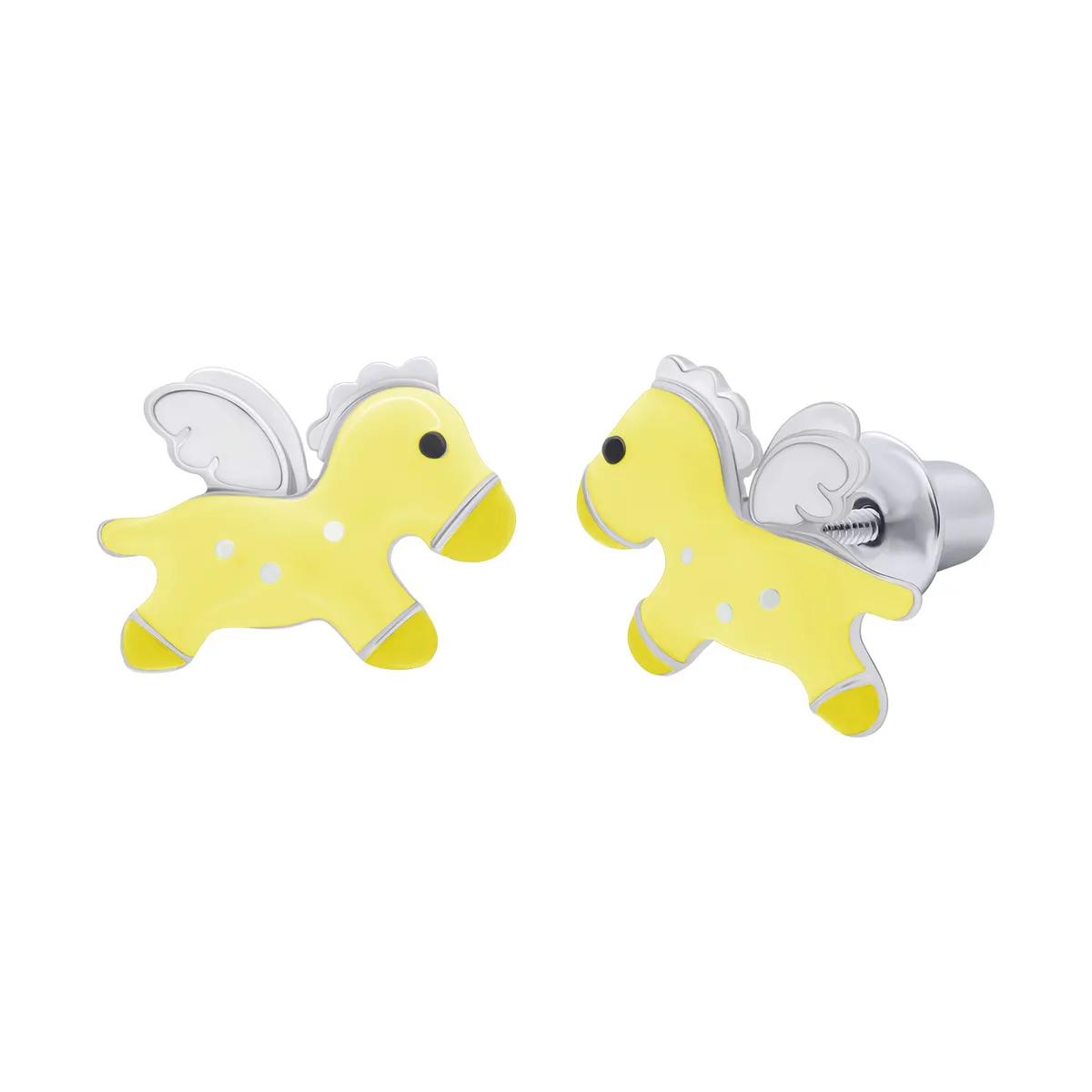

Серьги из серебра с эмалью Uma&Umi 219554500605, 219554500605
