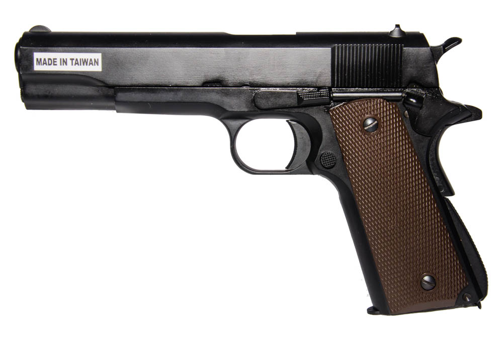 Страйкбольный пистолет Colt M1911 A1, грингаз