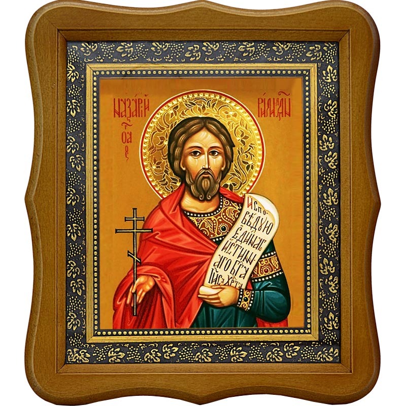 

Назарий Римлянин Медиоланский Святой мученик. Икона на холсте.