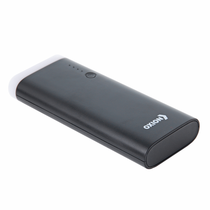 

Внешний аккумулятор OXION, 3 USB, 10000 мАч, Li-ion, 2 A, пластик, черный