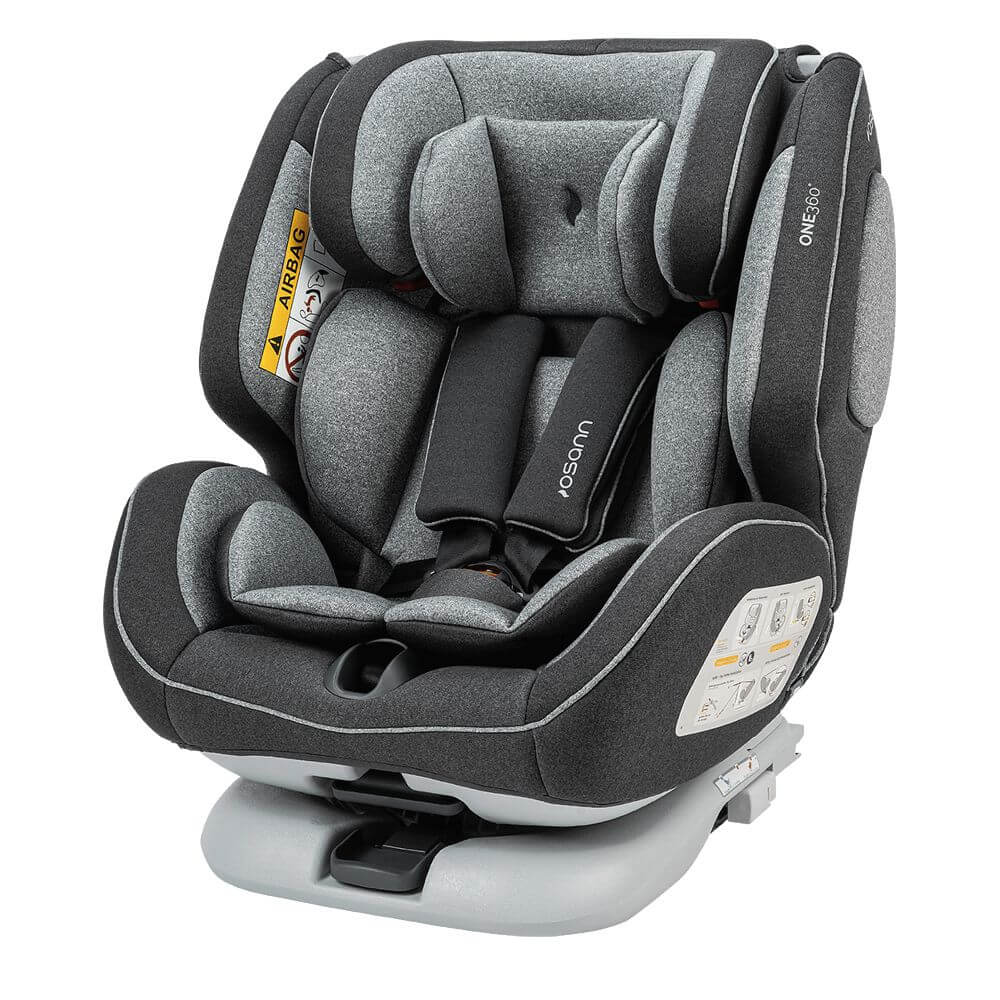 Автокресло Osann One360 гр. 0/1/2/3 Universe-Grey автокресло osann musca lx isofix dark grey melange