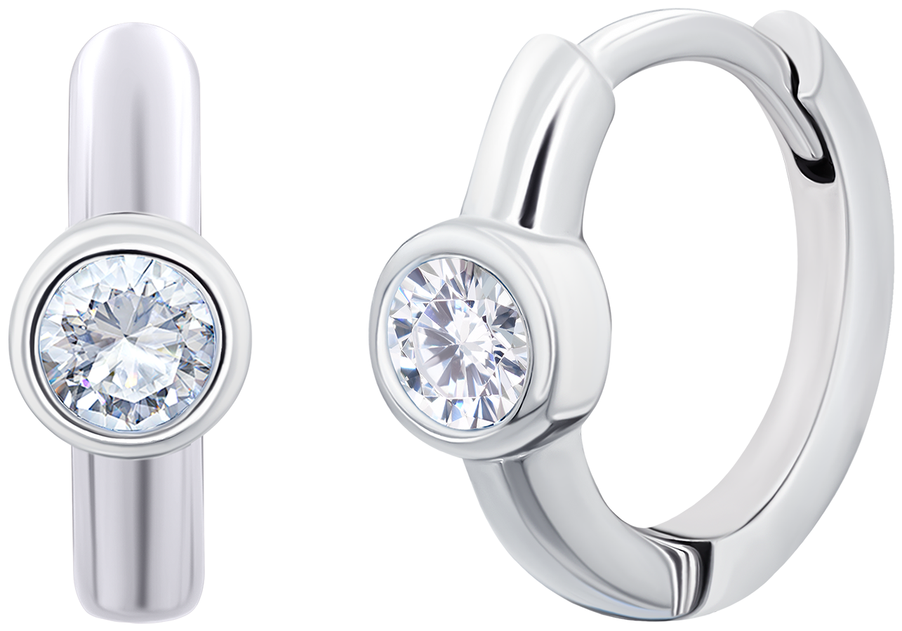 

Серьги из серебра с фианитом Uma&Umi 220577100619, 220577100619