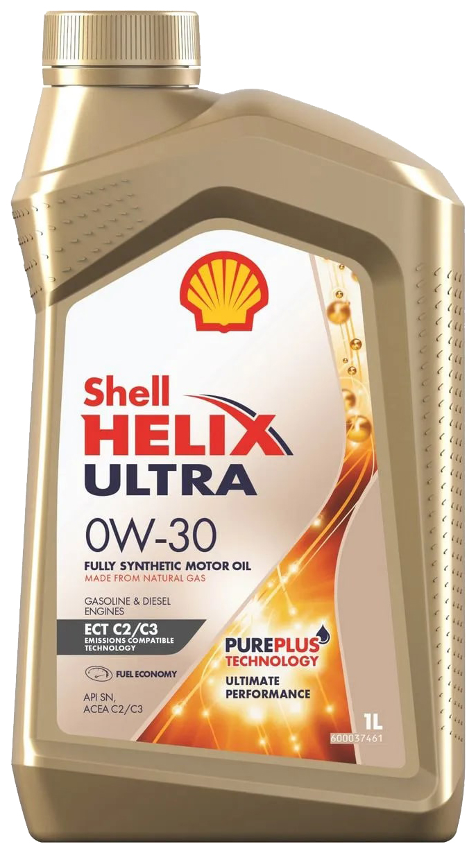 фото Масло моторное shell helix ultra ect c2/c3 0w-30 1л 550046305