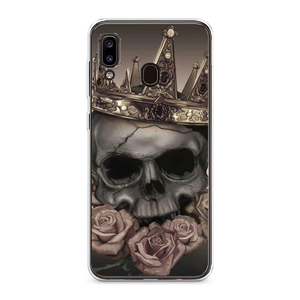 

Чехол Awog на Samsung Galaxy A30/A20 "Череп 22", Разноцветный, 27550-9