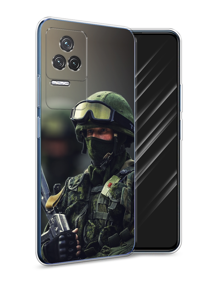 

Чехол Awog на Xiaomi Redmi K50 "Солдат", Разноцветный, 312250-5